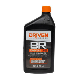 DRIVEN RACING OIL 00106 BR 15w50 Petroleum Oil 1Qt Break-In Oil