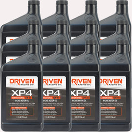 DRIVEN RACING OIL 00506-12 XP4 15w50 Conventional Oil Case 12 x 1 Quart