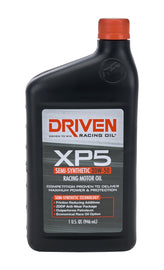 DRIVEN RACING OIL 00906 XP5 20w50 Semi-Synthetc Oil 1 Qt Bottle