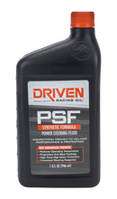 Load image into Gallery viewer, DRIVEN RACING OIL 01306 Power Steering Fluid PSF Synthetic 1 Qt Bottle