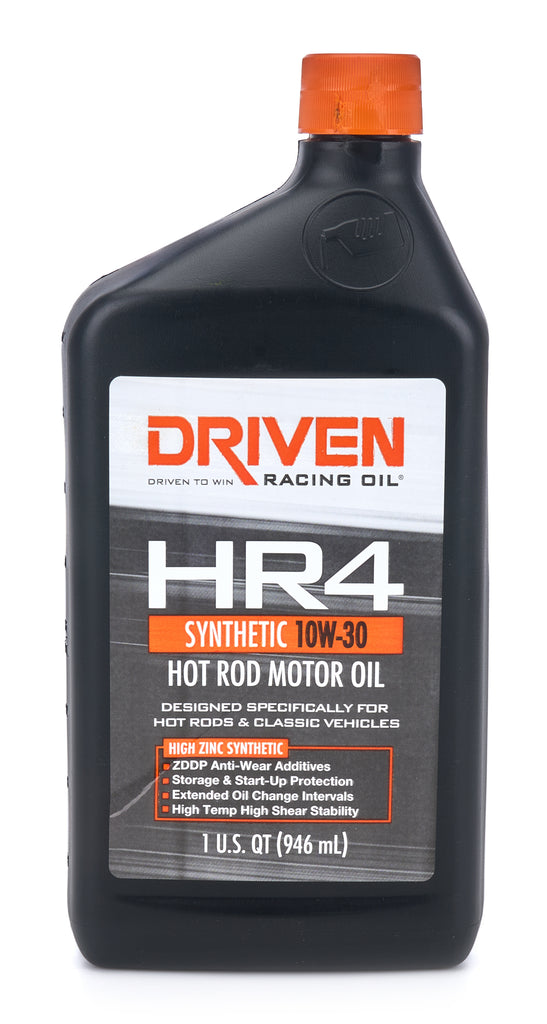 DRIVEN RACING OIL 01506 HR4 10w30 Synthetic Oil 1 Qt Bottle