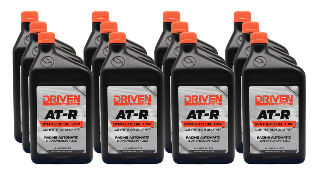 DRIVEN RACING OIL 04016-12 Driven Racing Oil AT-R 10W Automatic Transmission Fluid Set of 12 Quarts