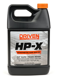 DRIVEN RACING OIL 17208 Driven Racing Oil HP-X 5W20 Synthetic Motor Oil – 1 Gallon