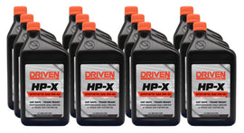 DRIVEN RACING OIL 17406-12 Driven Racing Oil HP-X 0W40 Synthetic Motor Oil - 1 Quart Bottles (Set of 12)