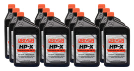 DRIVEN RACING OIL 17546-12 Driven Racing Oil HP-X 5W40 Synthetic Motor Oil - Set of 12 Quarts