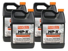 DRIVEN RACING OIL 17608-4 Driven Racing Oil HP-X 10W60 Synthetic Motor Oil Set of 4 Quarts