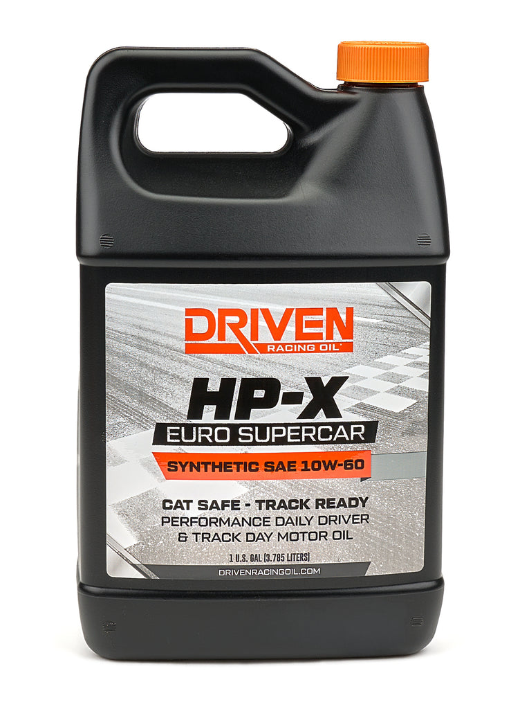 DRIVEN RACING OIL 17608 Driven Racing Oil HP-X 10W60 Synthetic Motor Oil – 1 Gallon