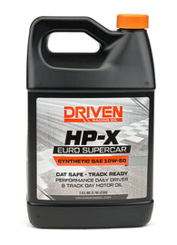 DRIVEN RACING OIL 17608 Driven Racing Oil HP-X 10W60 Synthetic Motor Oil – 1 Gallon