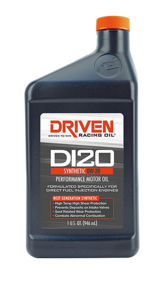 DRIVEN RACING OIL 18206 DI20 0W20 Synthetic Oil 1 Quart