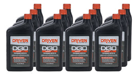 DRIVEN RACING OIL 18306-12 DI30 5w30 Synthetic Oil Case 12 x 1 Quart