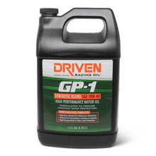 Load image into Gallery viewer, DRIVEN RACING OIL 19408 GP-1 10w40 Synthetic Blend Oil 1 Gallon