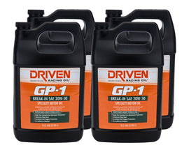 DRIVEN RACING OIL 19556-4 GP-1 20w50 Conventional Oil Case 4 x 1 Gallon