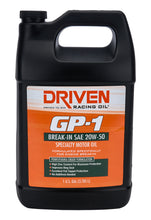 Load image into Gallery viewer, DRIVEN RACING OIL 19556 GP-1 Conventional Break- In Oil 20w50 1 Gallon
