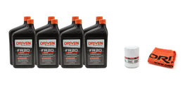 DRIVEN RACING OIL 20821K 5w20 Oil Change Kit 11- 15 Mustang GT 5.0L 8Qt.