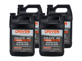 DRIVEN RACING OIL 22408-4 Crate 40 10w40 Synthetic Oil Case 4 x 1 Gallon
