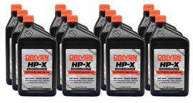 DRIVEN RACING OIL 23406-12 Driven Racing Oil HP-X Euro Supercar 0W40 Synthetic Motor Oil - 1 Quart Bottles (Set of 12)