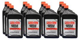 DRIVEN RACING OIL 26156-12 Driven Racing Oil Circle Track 10W50 Synthetic Motor Oil - 12 Quart Bottles