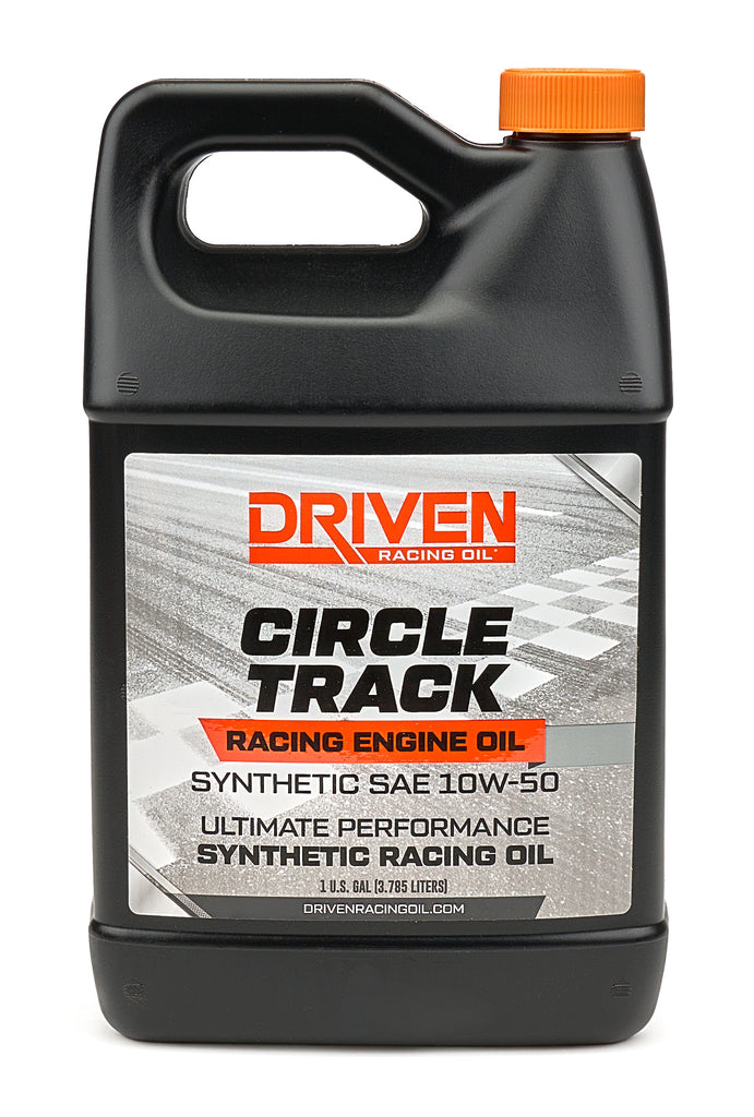 DRIVEN RACING OIL 26158 Driven Racing Oil Circle Track 10W50 Synthetic Motor Oil - 1 Gallon Jug