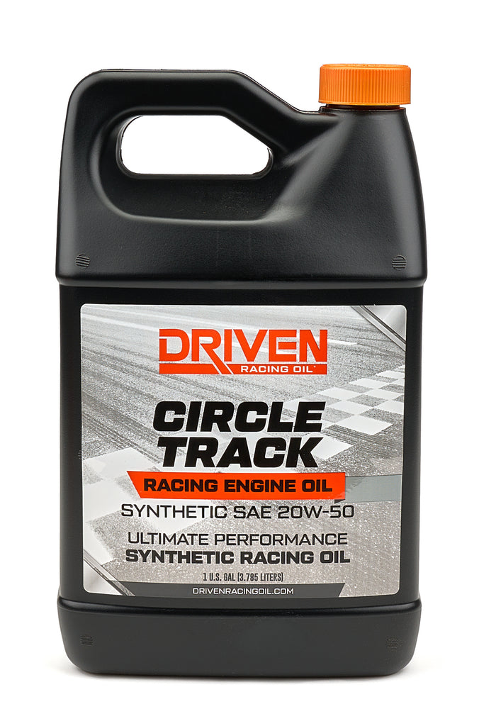 DRIVEN RACING OIL 26258 Driven Racing Oil Circle Track 20W50 Synthetic Motor Oil - 1 Gallon Jug
