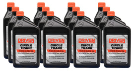 DRIVEN RACING OIL 26406-12 Driven Racing Oil Circle Track 5W40 Synthetic Motor Oil, 1 Quart Bottles (Set of 12)