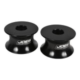 JOES RACING PRODUCTS 10968-B 1in Motor Mount Spacer Pair Black