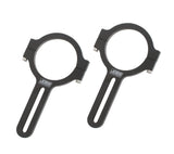 JOES RACING PRODUCTS 11254 Mirror Brackets 1-3/4in Tube 3.5in Long