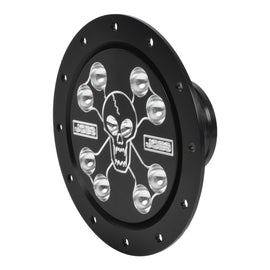 JOES RACING PRODUCTS 13201-B Fuel Filler Skull & Bones Black