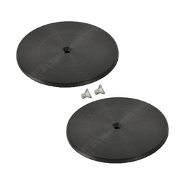 JOES RACING PRODUCTS 17031 JOES RACING PRODUCTS 17031 Nose Duct Cap - 3 Inch Plastic Black Pair for Enhanced Airflow and Protection