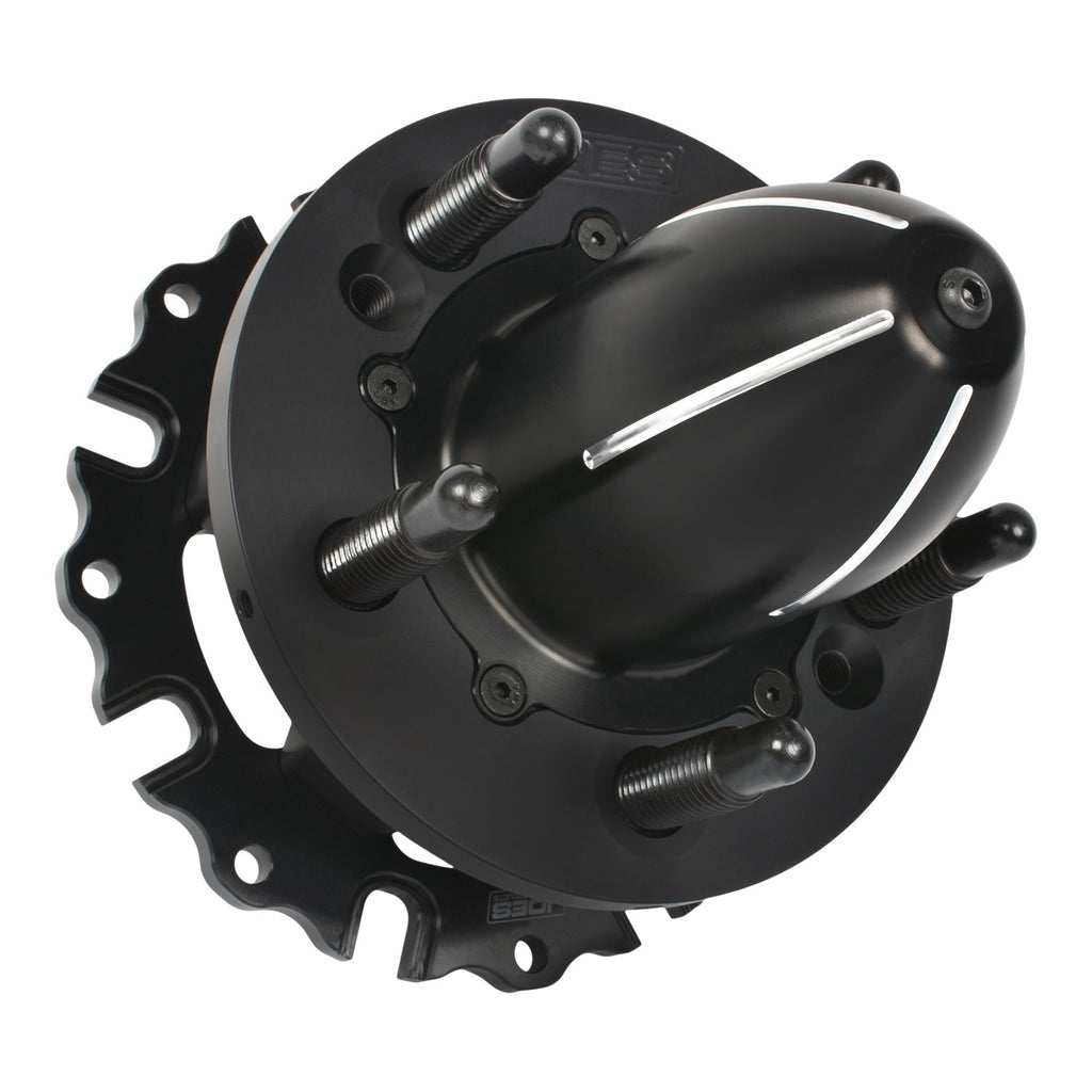 JOES RACING PRODUCTS 25315-F-V2 JOES Racing Products 25315-F-V2 Front Floater Wheel Hub, Black Anodized Billet Aluminum
