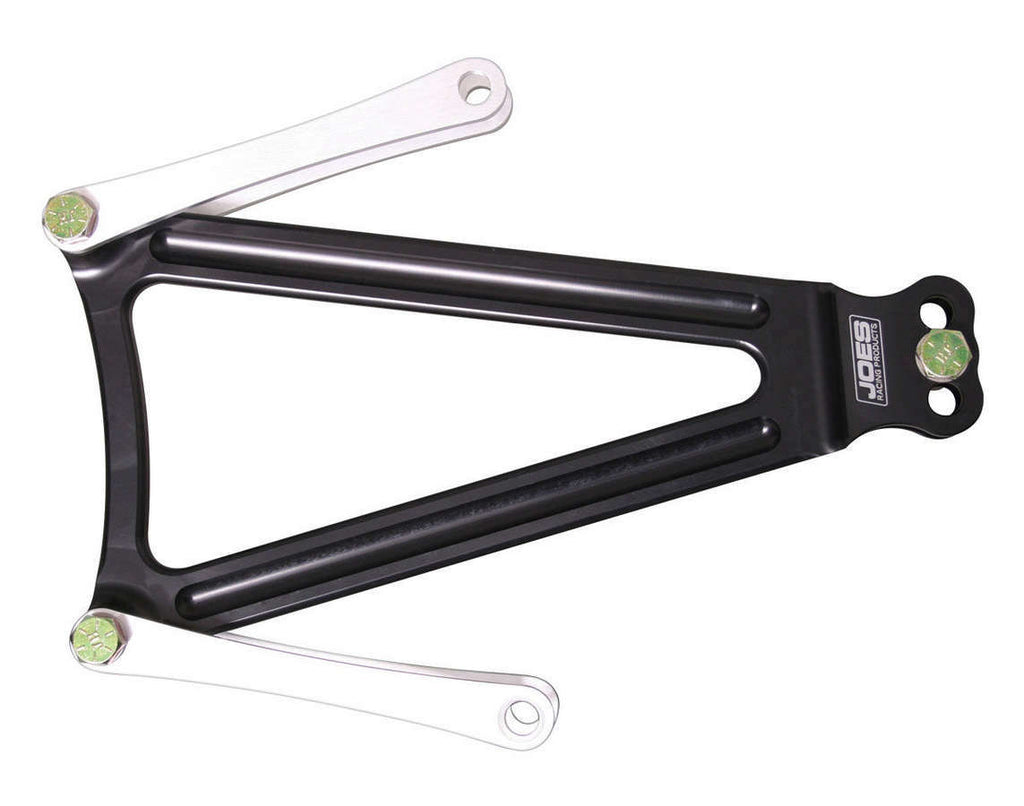 JOES RACING PRODUCTS 25955 JOES Racing Products Mini Sprint Jacobs Ladder, 10-inch Aluminum Black Anodized with Hardware and Straps