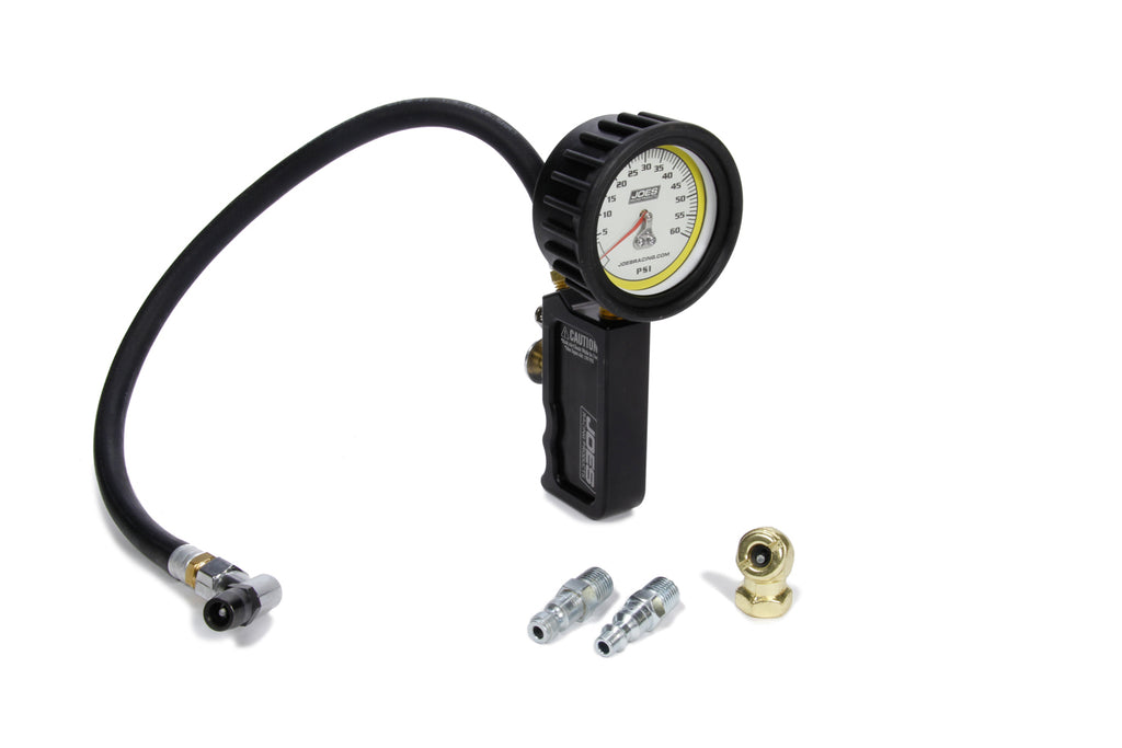 JOES RACING PRODUCTS 32491 Tire Inflator 0-60psi Analog Billet Quick Fill