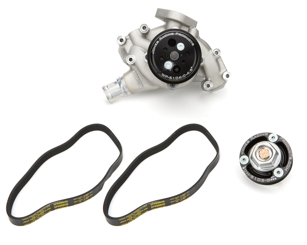 JONES RACING PRODUCTS 1020-LS-EMP Drive Kit Serp. LS CT525 w/ Water Pump