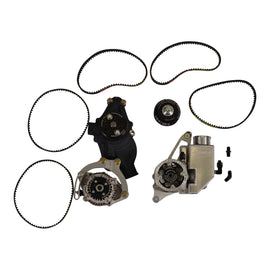 JONES RACING PRODUCTS 2441-AR-604 Belt Drive System SBC 604 Crate HTD Aluminum