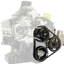Load image into Gallery viewer, JONES RACING PRODUCTS 3004-AR-CE Drive Kit V-Belt SBC Crate w/WP P/S &amp; Alt