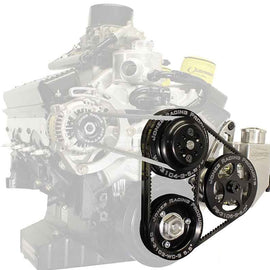 JONES RACING PRODUCTS 3004-AR-CE Drive Kit V-Belt SBC Crate w/WP P/S & Alt