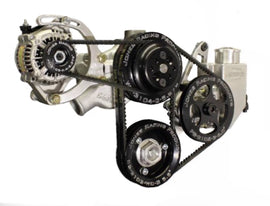 JONES RACING PRODUCTS 3441-AR-CE Drive Kit V-Belt SBC Crate w/WP & P/S