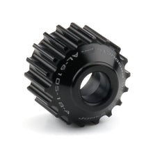 Load image into Gallery viewer, JONES RACING PRODUCTS AL-6105-18-A Jones Racing Products Alternator Drive Pulley 18 Tooth HTD with 1 Inch Width and 15mm Shaft – Aluminum Black Anodized