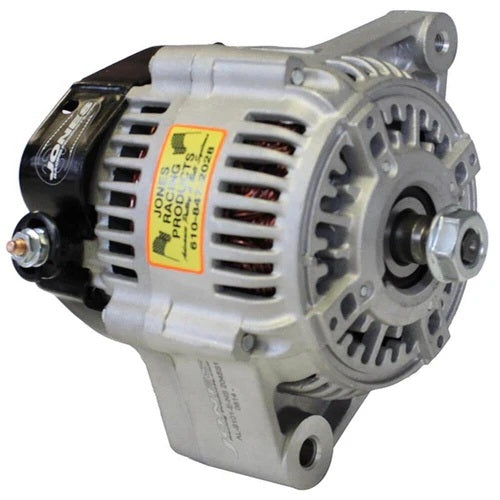 JONES RACING PRODUCTS AL-9101-E-A Jones Racing Products AL-9101-E-A 140 Amp 12V-19V 1-Wire Alternator with Aluminum Case