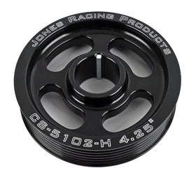 JONES RACING PRODUCTS CS-5102-H Jones Racing Products Crank Pulley Serpentine 4.25-inch, Part CS-5102-H