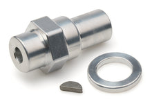 Load image into Gallery viewer, JONES RACING PRODUCTS DH-8101-NE-A-2 Jones Racing Products SBC 1-Piece Crankshaft Mandrel - 2 Inch Aluminum, Clear Anodized