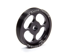 Load image into Gallery viewer, JONES RACING PRODUCTS PS-5106-B-5.000 P/S Pulley 6 Groove Serpentine 5in Press Fit