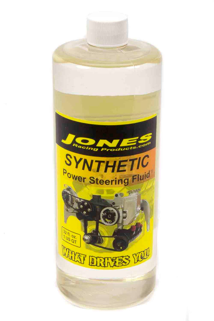 JONES RACING PRODUCTS PS-8009-32S Synthetic Power Steering Fluid  1qt