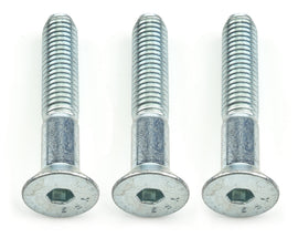 JONES RACING PRODUCTS SK-2109-G-2.25 Jones Racing Products Flat Head Bolt 3/8-16 x 2-1/4 inch, Zinc Plated Steel, Set of 3