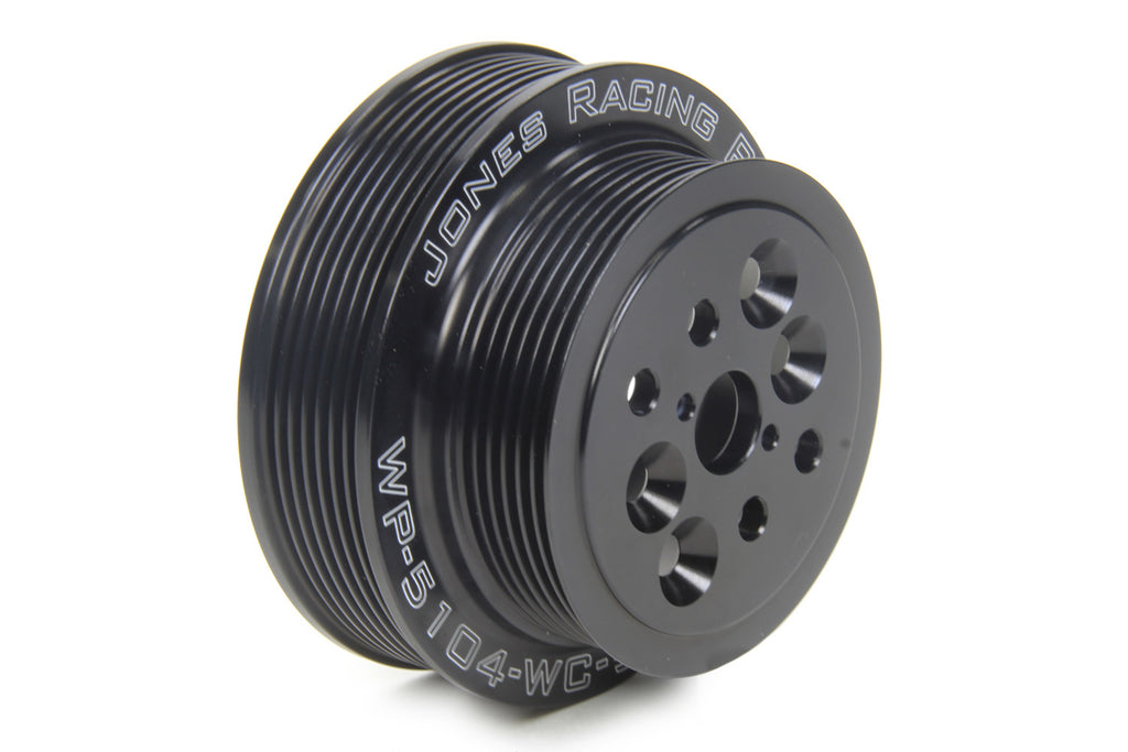 JONES RACING PRODUCTS WP-5104-WC-5-DS Water Pump Pulley Double Serpentine