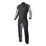 K1 RACEGEAR 10-GK2-B-LXL Suit Karting GK2 Adult Large/X-Large Black/Blue
