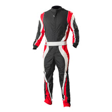 Load image into Gallery viewer, K1 RACEGEAR 10-SP1-R-3XS Suit Karting  SP1 Youth 3X-Small Black/Red