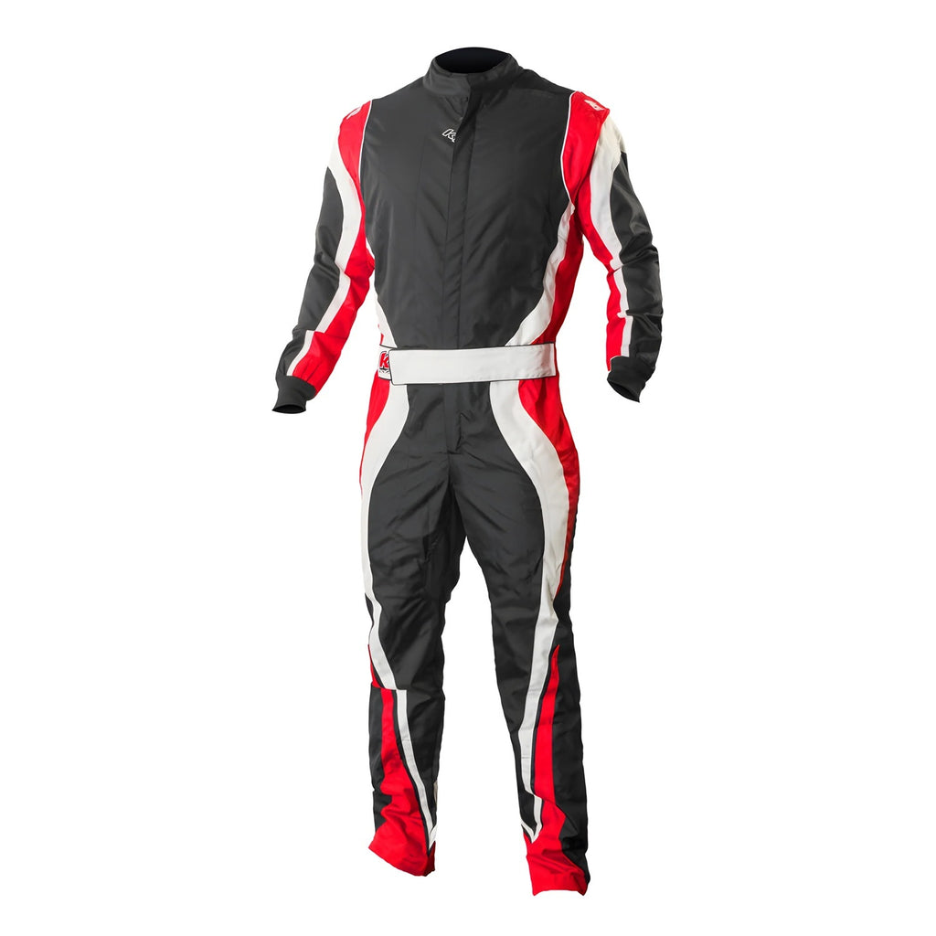 K1 RACEGEAR 10-SP1-R-4XS Suit Karting Youth 4X-Small Red/Black