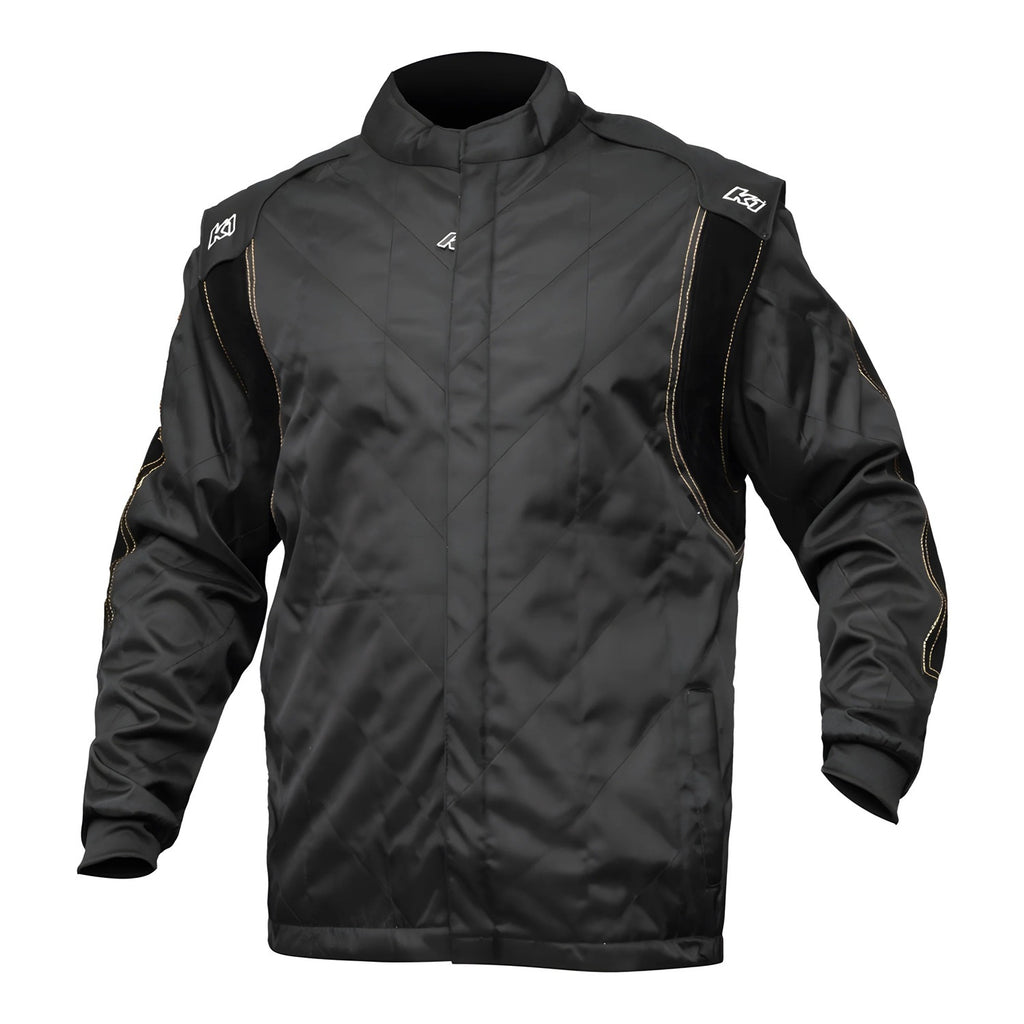 K1 RACEGEAR 11-KRJ-N-6XS Jacket Karting Youth 6X-Small Black