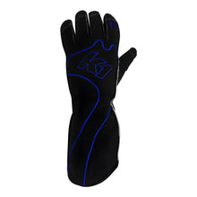Load image into Gallery viewer, K1 RACEGEAR 13-RS1-B-3XS Gloves Karting RS1 Youth 3X-Small Black/Blue