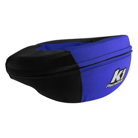 K1 RACEGEAR 15-NEC-CAB-J Neck Collar Karting Youth Carbon / Blue